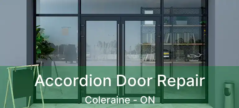 Accordion Door Repair Coleraine - ON