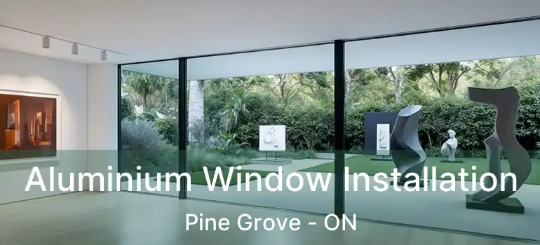  Aluminium Window Installation Pine Grove - ON