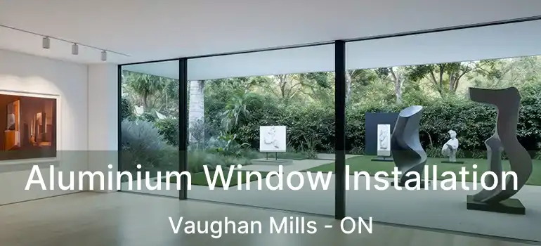  Aluminium Window Installation Vaughan Mills - ON