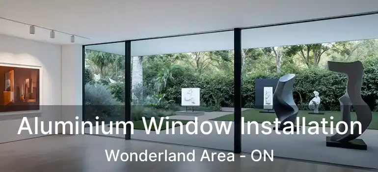  Aluminium Window Installation Wonderland Area - ON