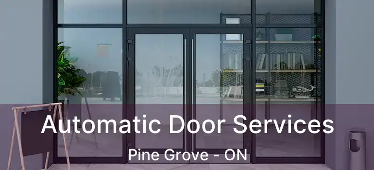  Automatic Door Services Pine Grove - ON