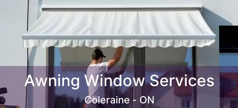  Awning Window Services Coleraine - ON