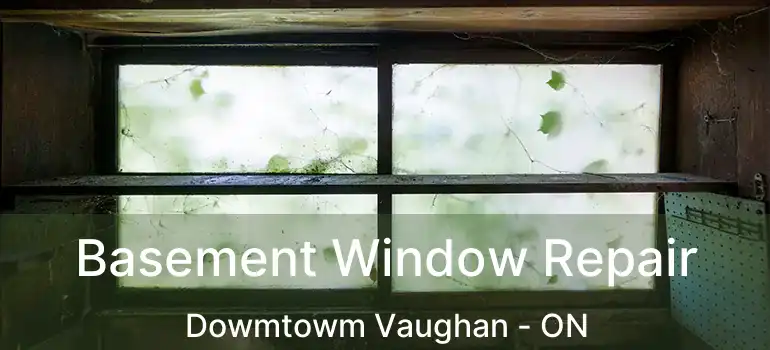  Basement Window Repair Dowmtowm Vaughan - ON