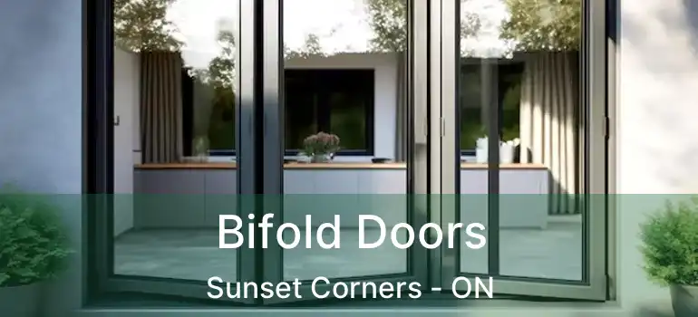 Bifold Doors Sunset Corners - ON