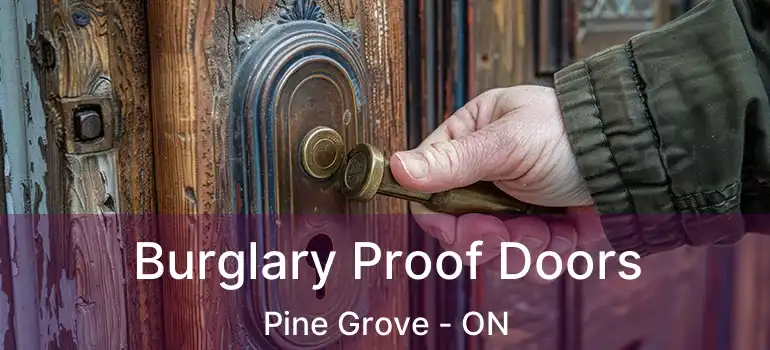 Burglary Proof Doors Pine Grove - ON