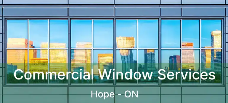  Commercial Window Services Hope - ON