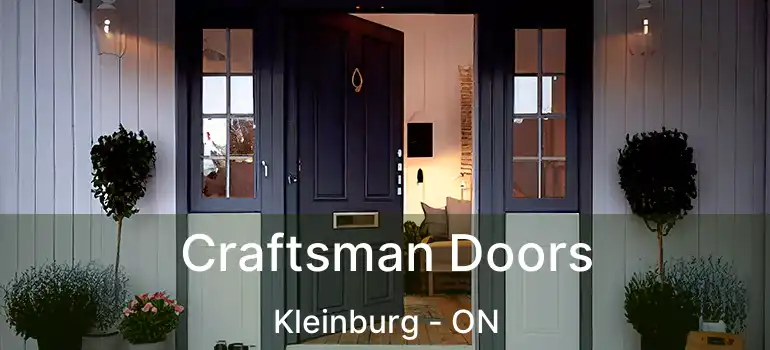 Craftsman Doors Kleinburg - ON