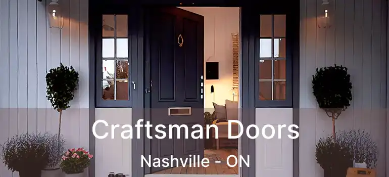  Craftsman Doors Nashville - ON