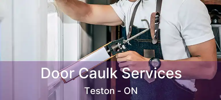 Door Caulk Services Teston - ON
