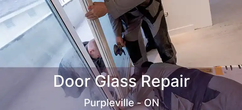 Door Glass Repair Purpleville - ON
