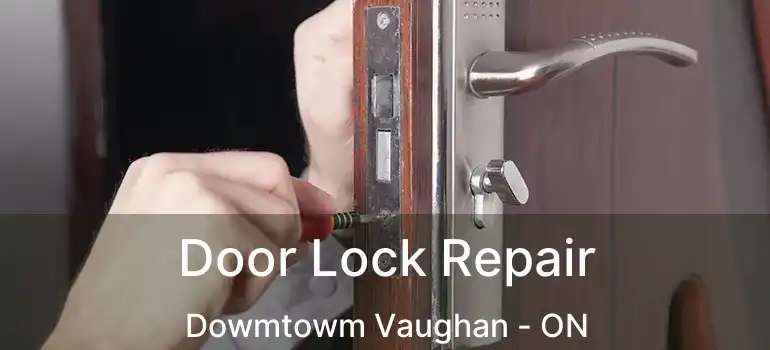 Door Lock Repair Dowmtowm Vaughan - ON