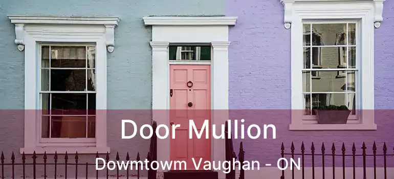 Door Mullion Dowmtowm Vaughan - ON