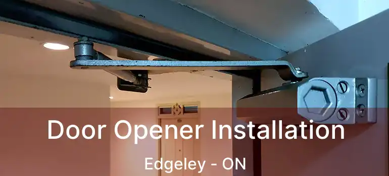  Door Opener Installation Edgeley - ON