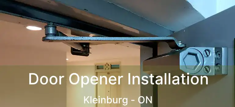 Door Opener Installation Kleinburg - ON
