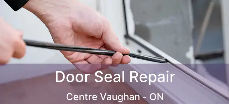 Door Seal Repair Centre Vaughan - ON