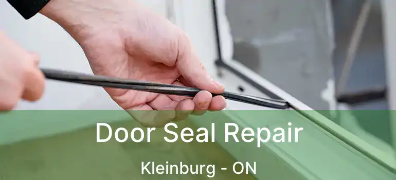  Door Seal Repair Kleinburg - ON