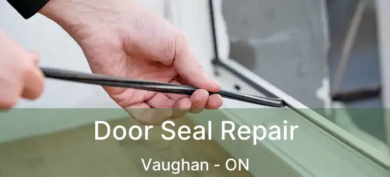 Door Seal Repair Vaughan - ON