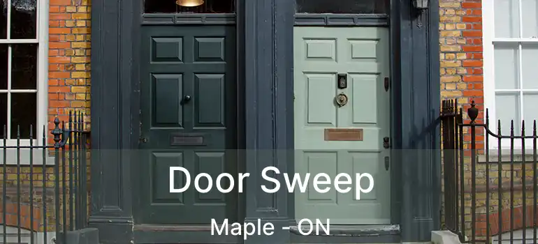 Door Sweep Maple - ON
