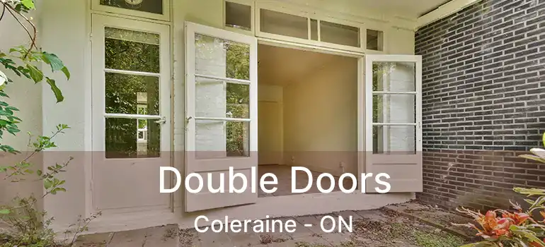  Double Doors Coleraine - ON
