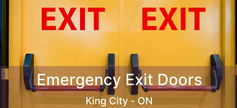  Emergency Exit Doors King City - ON