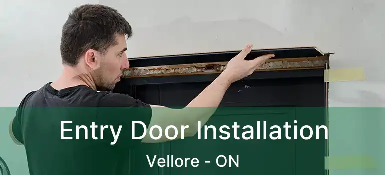  Entry Door Installation Vellore - ON
