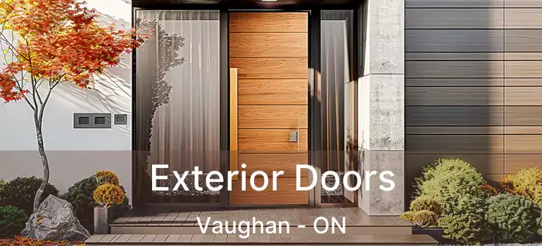 Exterior Doors Vaughan - ON
