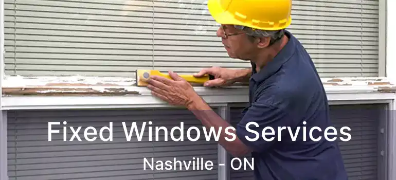  Fixed Windows Services Nashville - ON