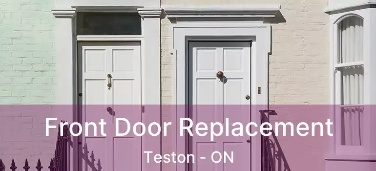Front Door Replacement Teston - ON