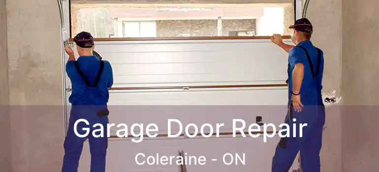  Garage Door Repair Coleraine - ON