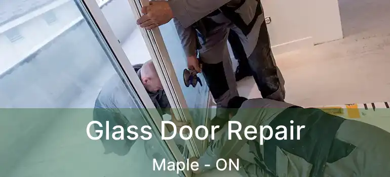 Glass Door Repair Maple - ON