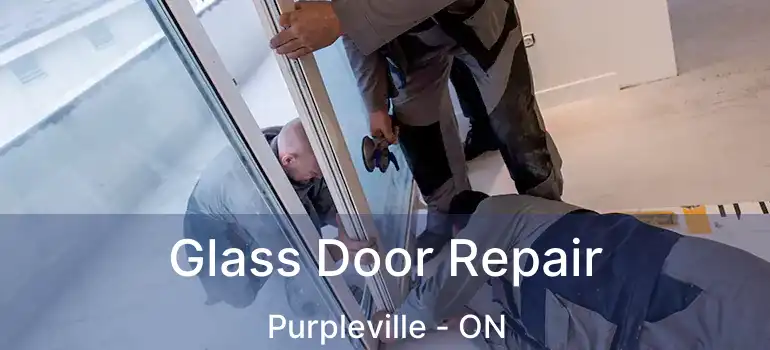 Glass Door Repair Purpleville - ON