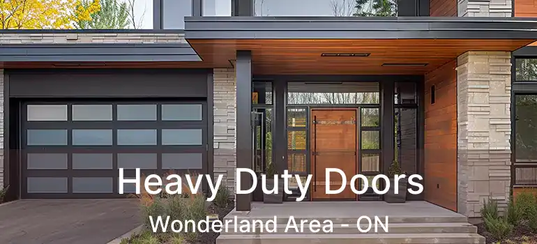Heavy Duty Doors Wonderland Area - ON