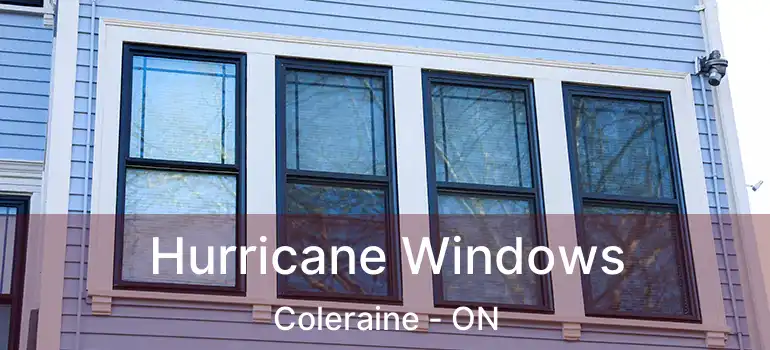 Hurricane Windows Coleraine - ON