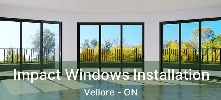  Impact Windows Installation Vellore - ON
