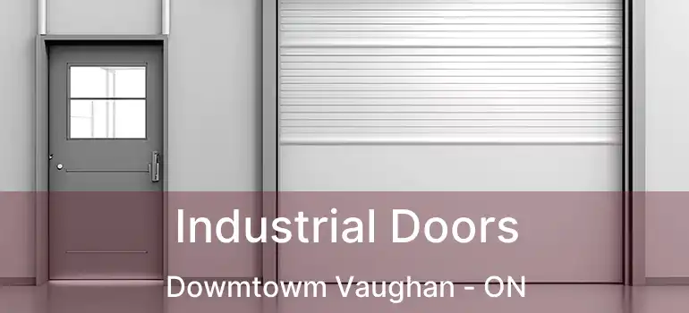  Industrial Doors Dowmtowm Vaughan - ON