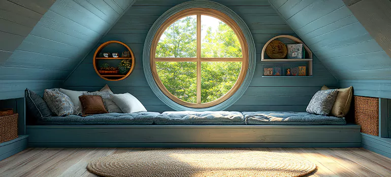 Custom Round Windows in Vaughan, Ontario