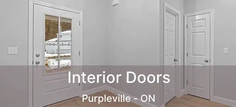  Interior Doors Purpleville - ON