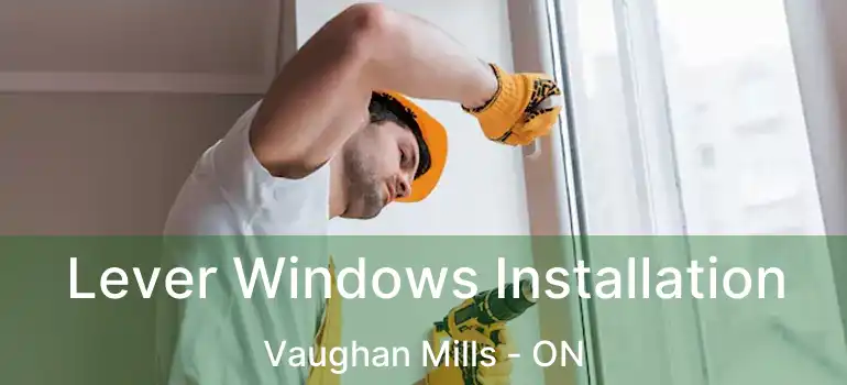  Lever Windows Installation Vaughan Mills - ON