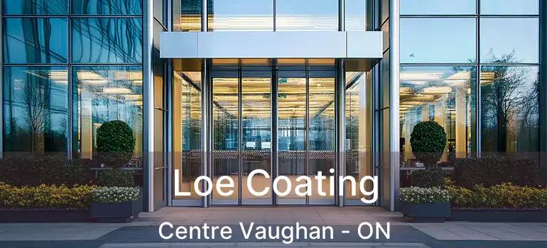  Loe Coating Centre Vaughan - ON