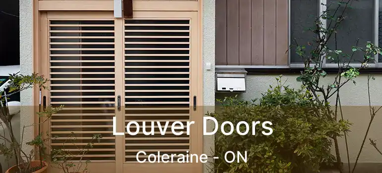 Louver Doors Coleraine - ON