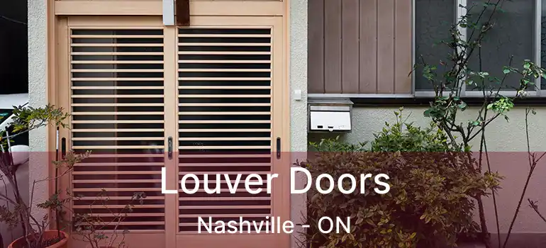  Louver Doors Nashville - ON