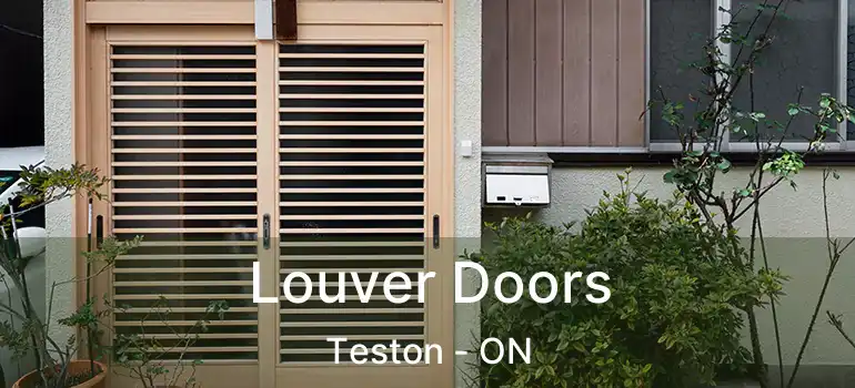 Louver Doors Teston - ON
