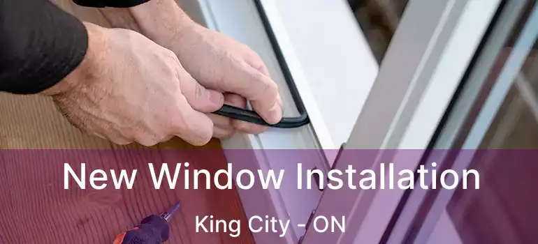 New Window Installation King City - ON