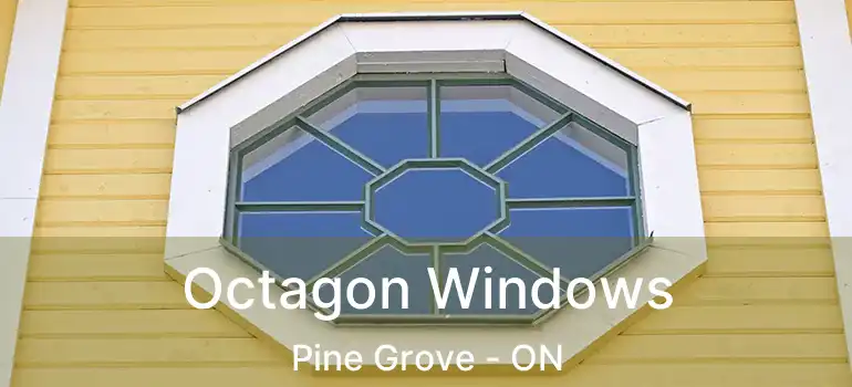  Octagon Windows Pine Grove - ON