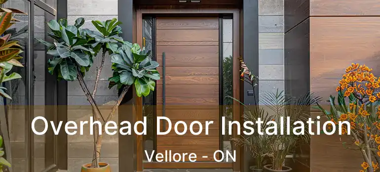  Overhead Door Installation Vellore - ON