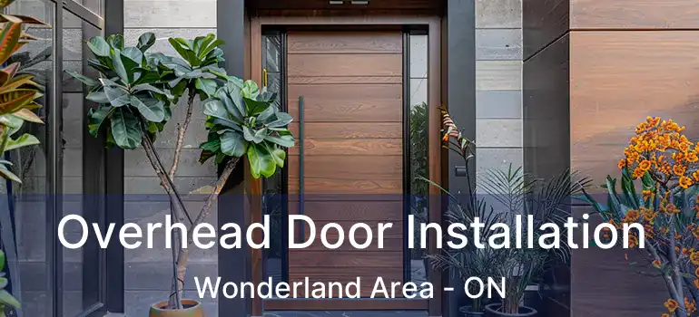 Overhead Door Installation Wonderland Area - ON