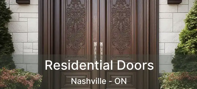  Residential Doors Nashville - ON