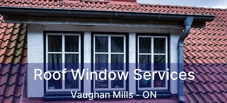 Roof Window Services Vaughan Mills - ON