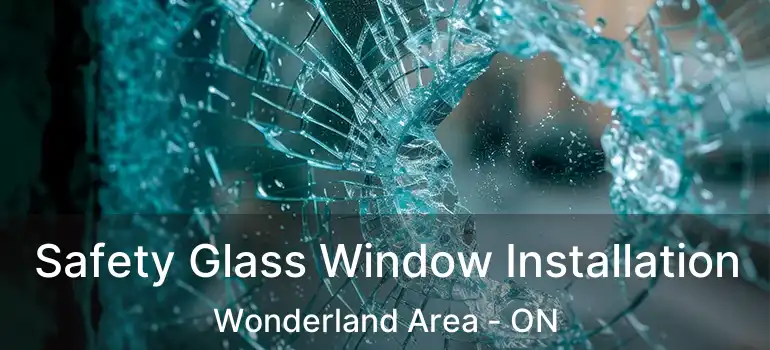  Safety Glass Window Installation Wonderland Area - ON
