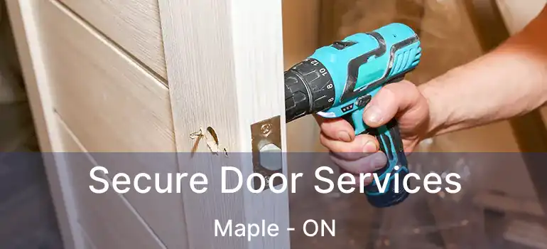 Secure Door Services Maple - ON